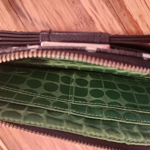 Kate Spade Black and White Polka Dot Clutch - Picture 3 of 3